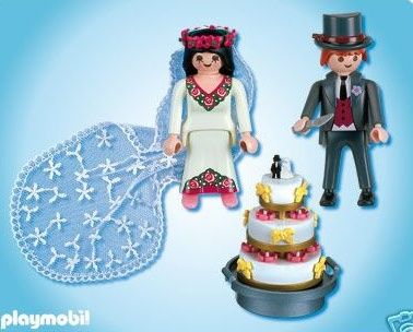 Parejita de novios de Playmobil