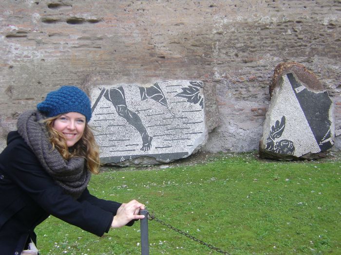 En las termas de Caracalla