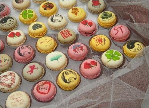 macarons decorados