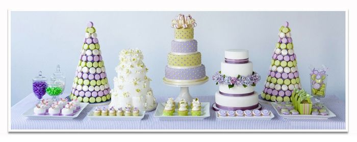 Buffet de macarons