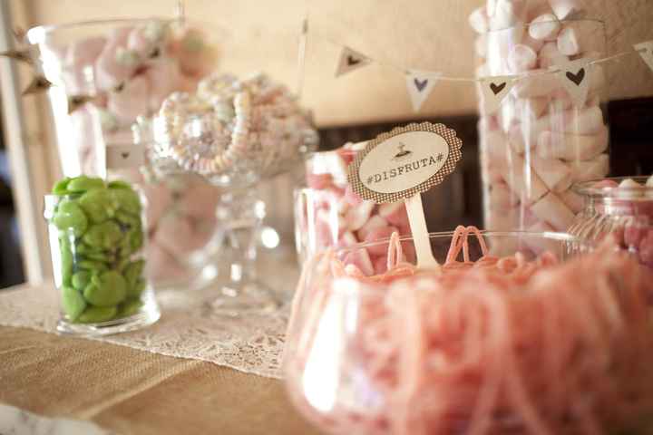 Mi mesa de chuches