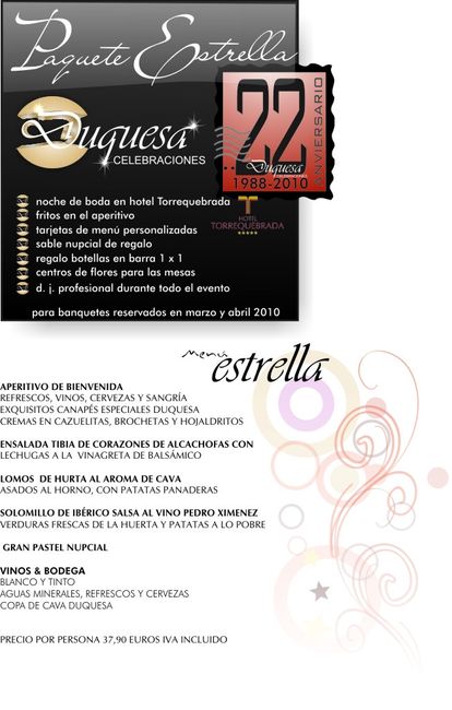 Promoción Duquesa Celebraciones