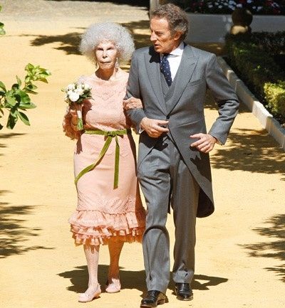 La duquesa de alba y alfonso díez