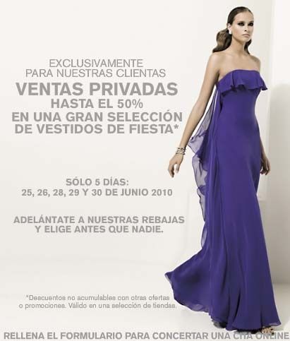 Nuevas rebajas en Pronovias