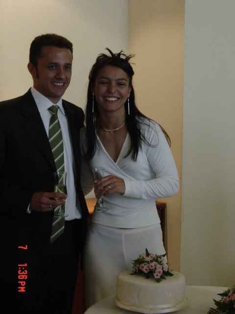 Los novios de nuevo