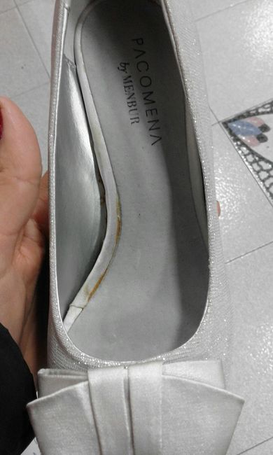 Zapatos que me querian vender