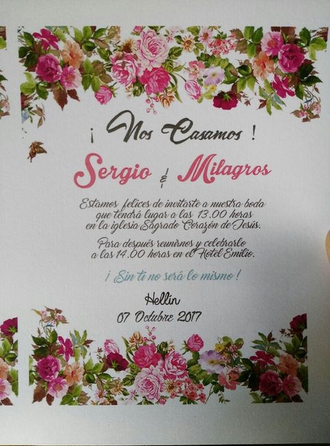 Invitaciones opiniones :/ - 2