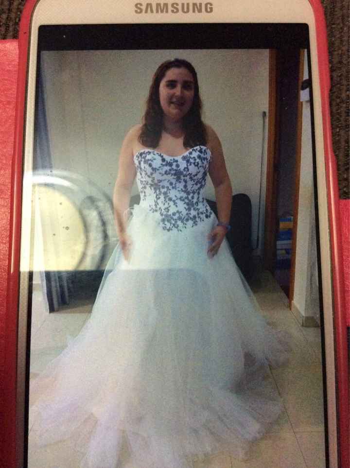 Vestido de novia d color - 1