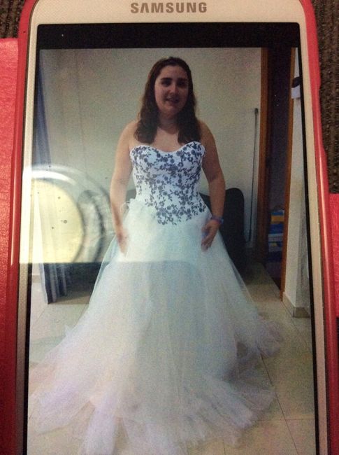 Vestido de novia d color - 1