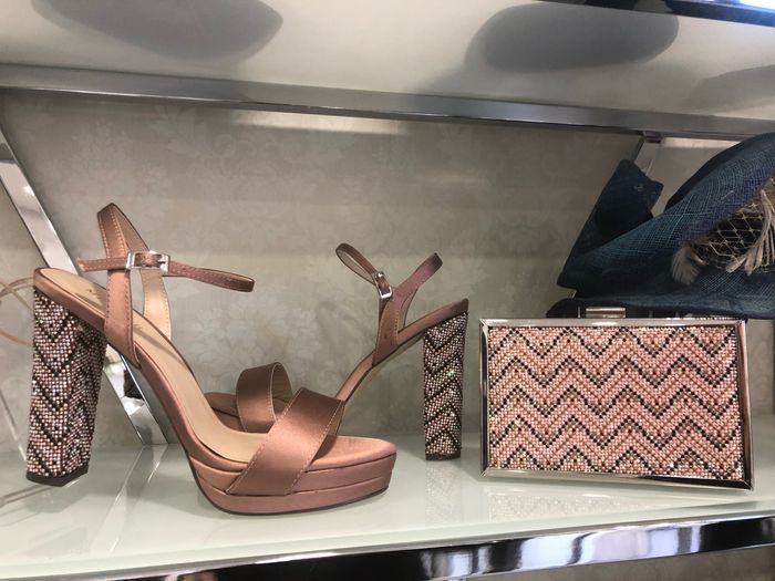 Sandalias rosas con plataforma - 1
