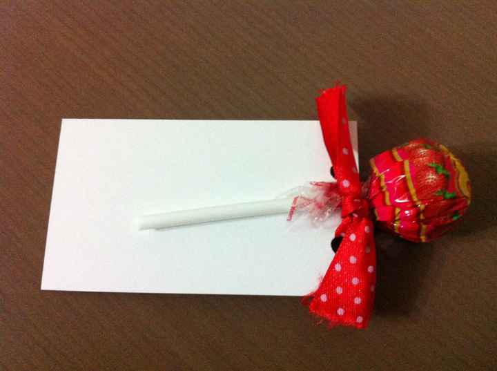 Trasera tarjeta de agradecimiento
