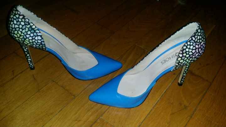 Mis zapatos personalizados scuba blue - 3