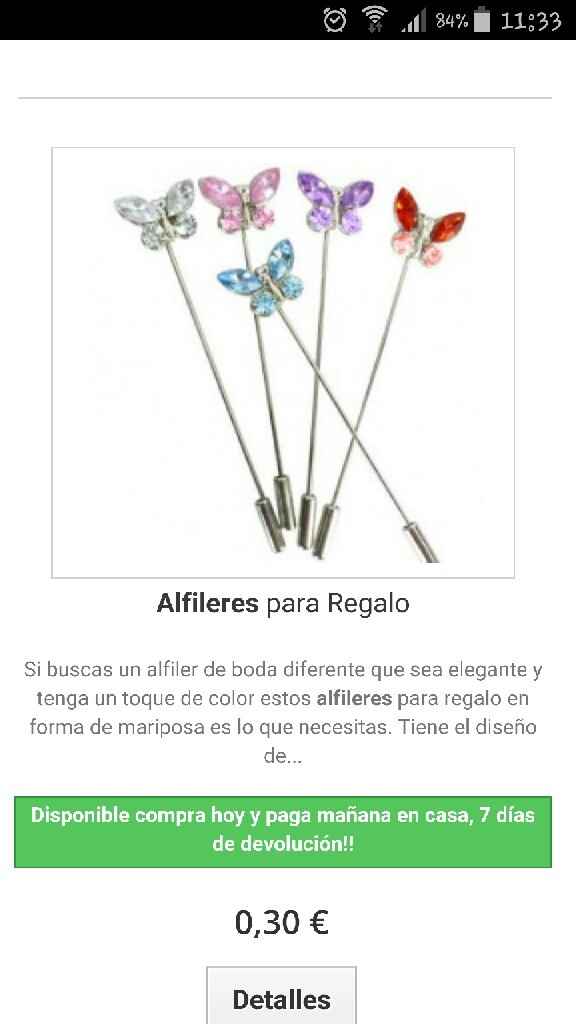K opinais de estos alfileres? - 1