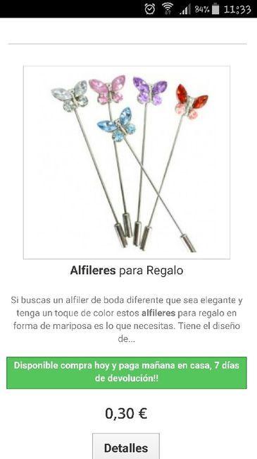 K opinais de estos alfileres? - 1