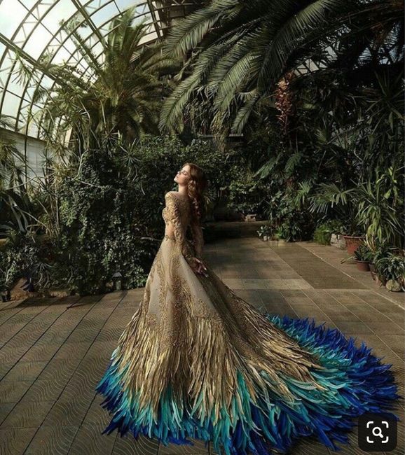 Vestido de novia fuera de lo común - 1