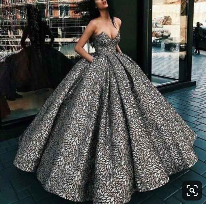 Vestido de novia fuera de lo común - 1