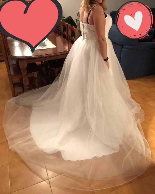Vestido de novia en hebeos 3