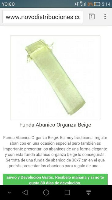 Teñir bolsitas organza - 1