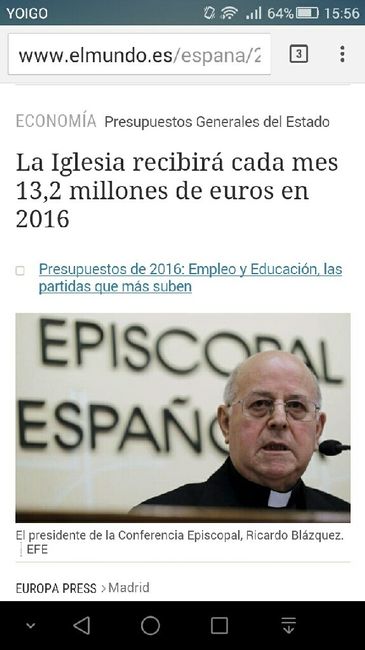 Disgusto con la iglesia - 1