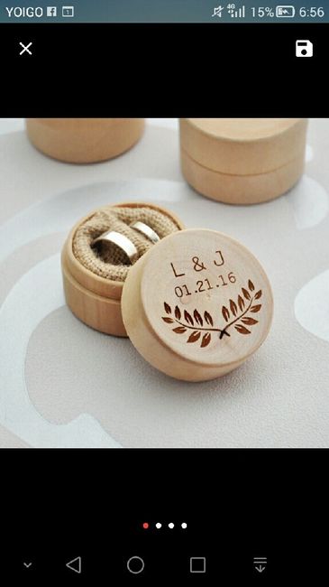 Portalianzas aliexpress. monísima!!! - 1
