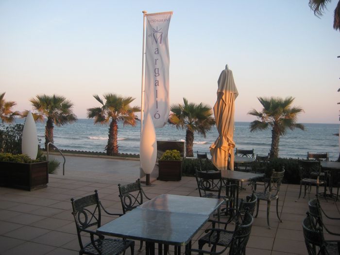 terraza con sabor a mar
