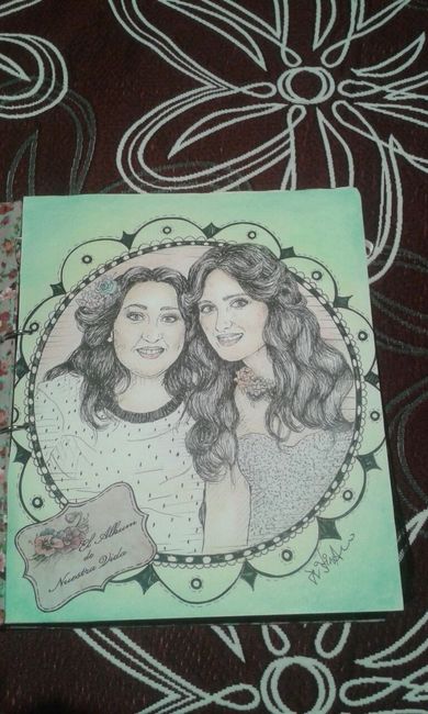 Álbum de scrap a mi hermana