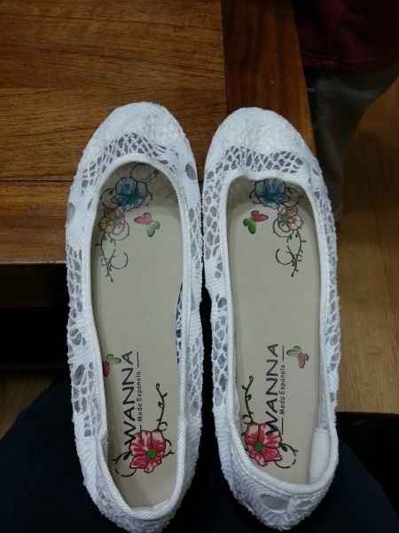 mis zapatoas sin tacon