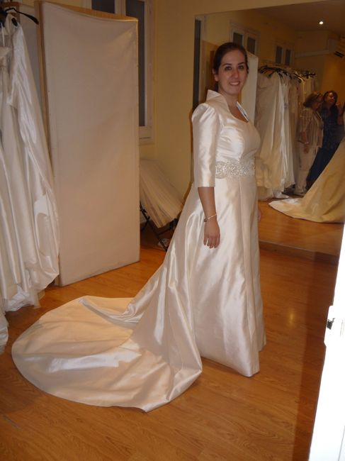 Última prueba de vestido