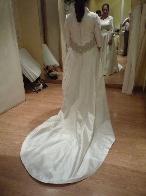 Última prueba de vestido