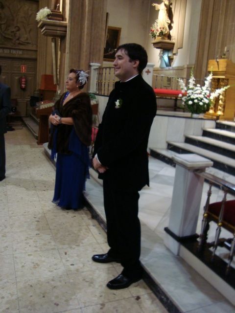 Mi marido esperando