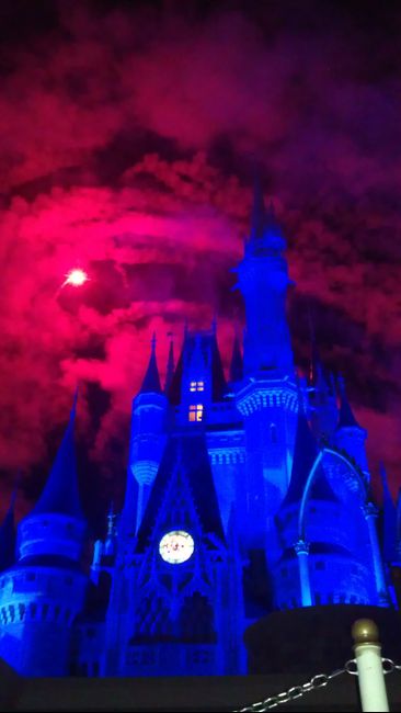 Castillo durante Wishes