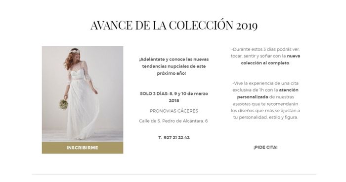 avance 2019 Pronovias