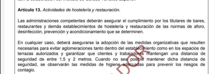 BOE nueva normalidad 2