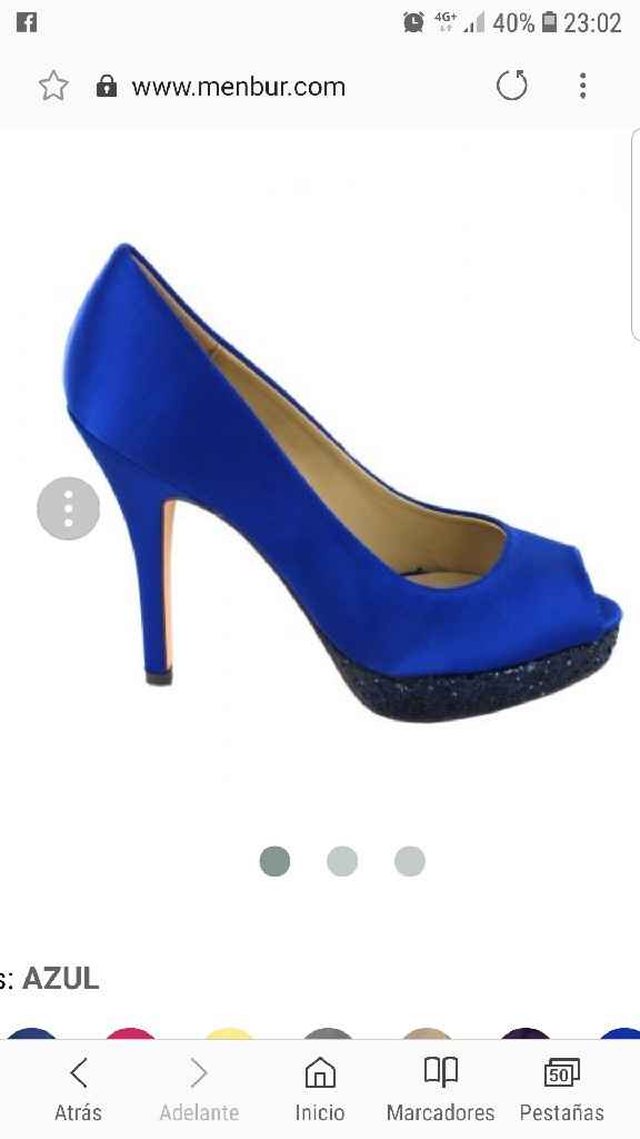 Zapatos de novia... Azules! - 1