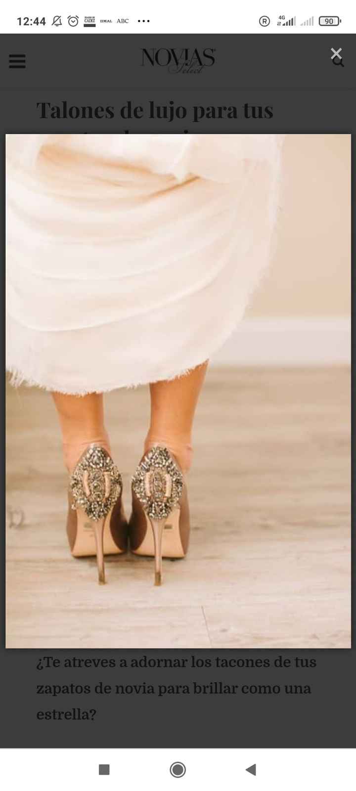 Zapatos vestido de novia - 1
