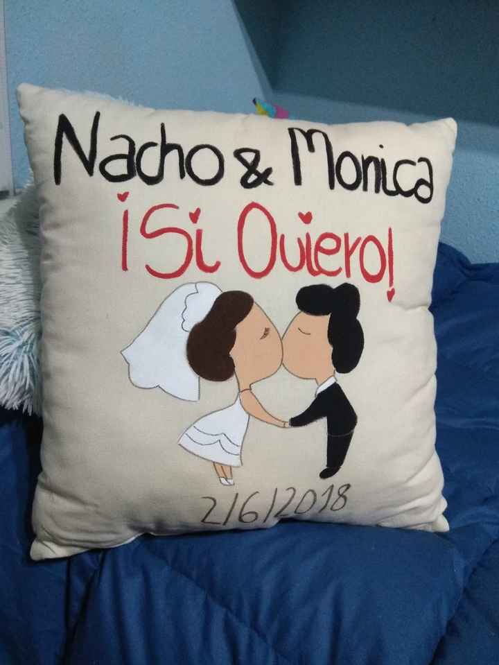 Cojin novios