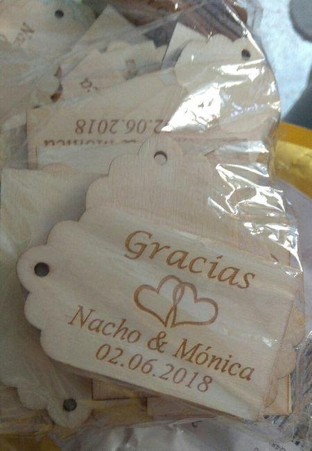 Ya tengo mis chapitas de agradecimiento!!! - 1