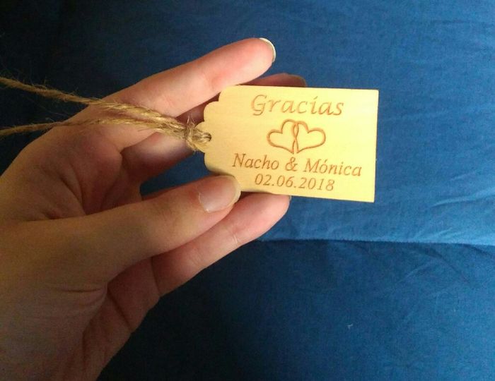 Ya tengo mis chapitas de agradecimiento!!! - 2