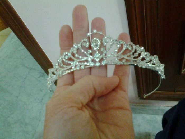 tiara de novia