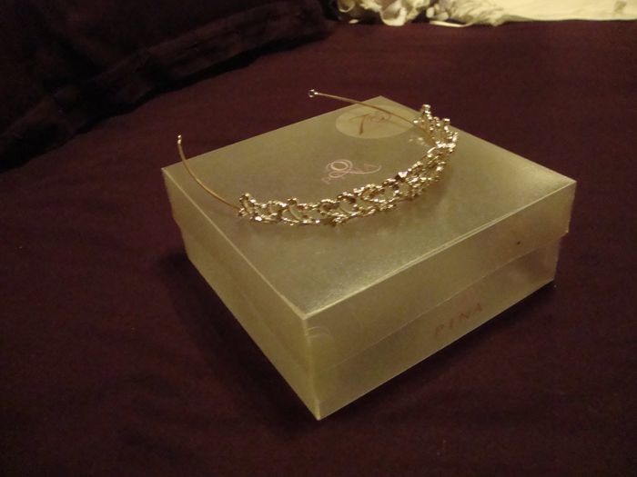 tiara de novia