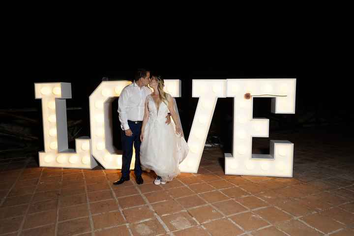 Letras grandes para photocall - 1