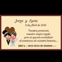 Numero de cuenta en la invitación de boda si o no? - 1