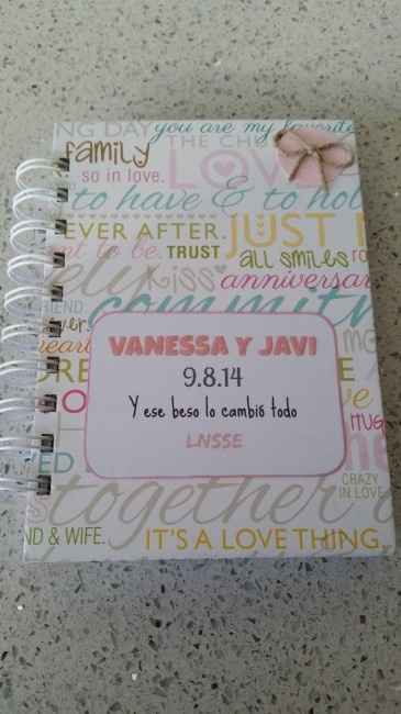 Agenda para mi boda