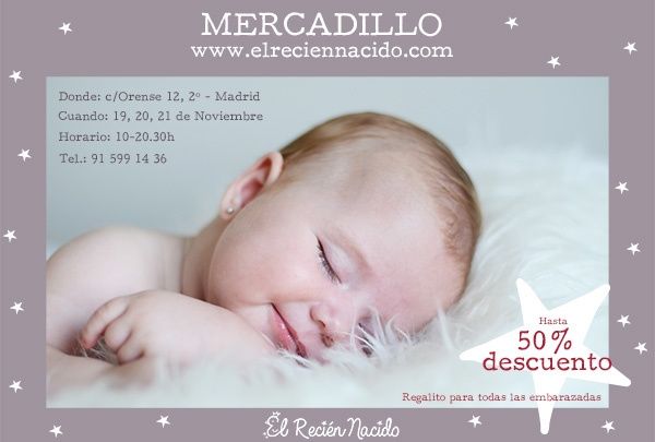 Mercadillo Bebé en Madrid
