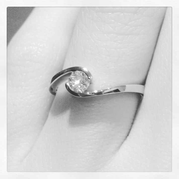 Mi anillo de compromiso!