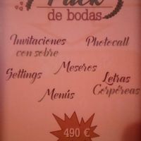 Pack de bodas