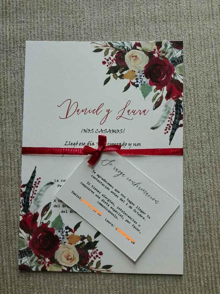 Ahora si...invitaciones terminadas 😍👏 - 2
