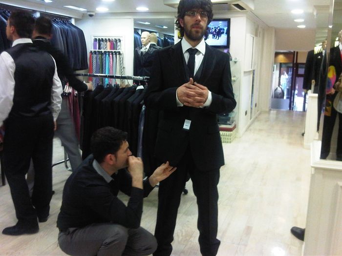 El traje de Sergio