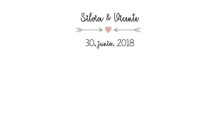 Nuestro sello y logo para la boda 