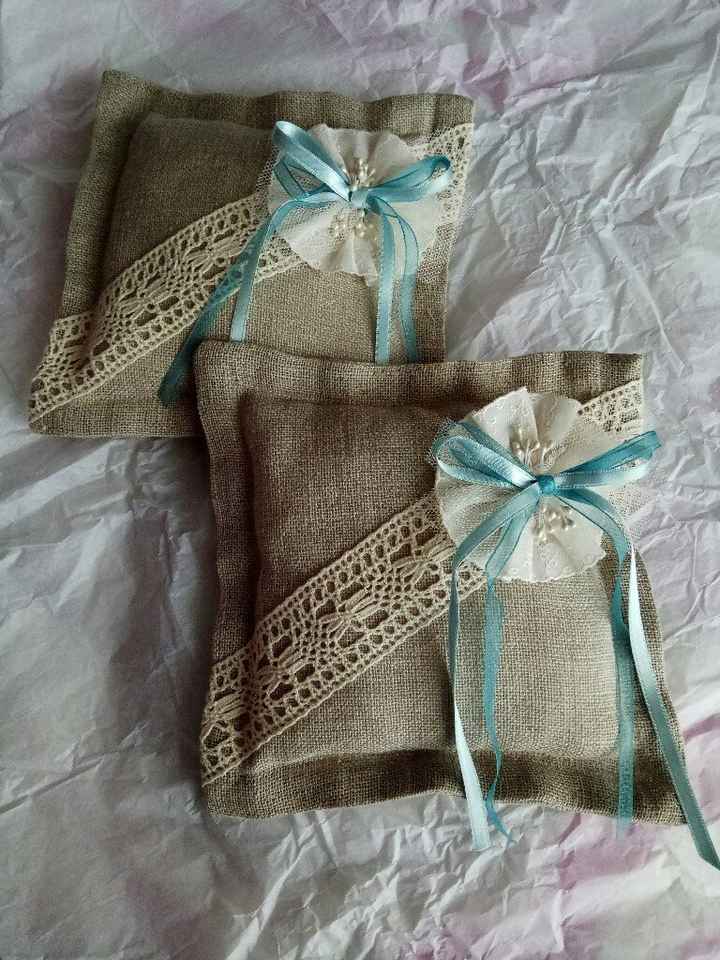  Mis cojines para los anillos.... - 1